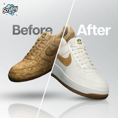 India's #1 All-in-1 Footwear Cleaner (1+1 Free) (Free Brush)