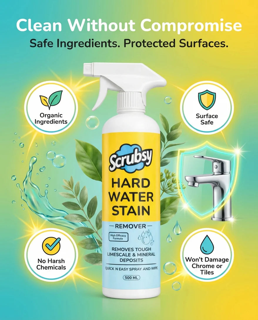Scrubsy All-in-1 Bathroom Cleaner (500ml + 500ml FREE)