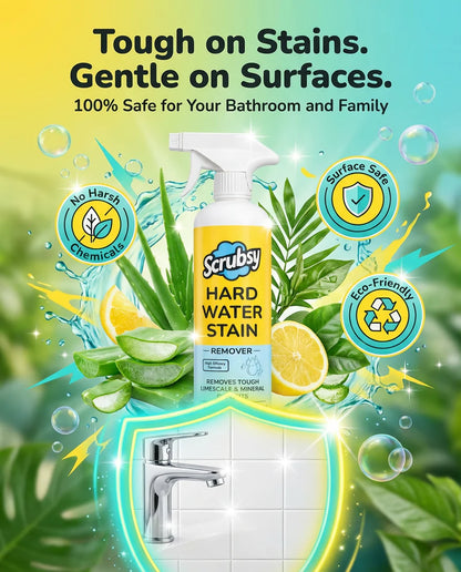 Scrubsy All-in-1 Bathroom Cleaner (500ml + 500ml FREE)
