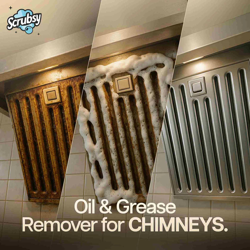 Dissolves Grease In﻿stantly