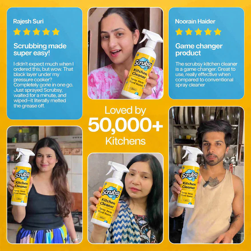 India’s #1 Multi-Surface Kitchen Cleaner (1+1 Free)
